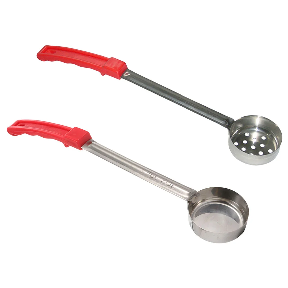 2 Pcs Pizza Sauce Spoon Kitchen Serving Scoop Food Portion Control Ladle Stainless Steel
2 Pcs Pizza Sauce Spoon Kitchen Serving Scoop Food Portion Control Ladle Stainless Steel