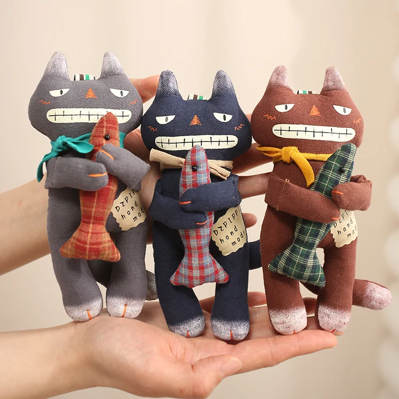 TreasuringU Cat Hug Fish Plush Toy Cartoon Cat Stuffed Doll Animals Cat and Fish Plushie Keychain Mini Plush Dolls Birthday Gift
TreasuringU Cat Hug Fish Plush Toy Cartoon Cat Stuffed Doll Animals Cat and Fish Plushie Keychain Mini Plush Dolls Birthday Gift