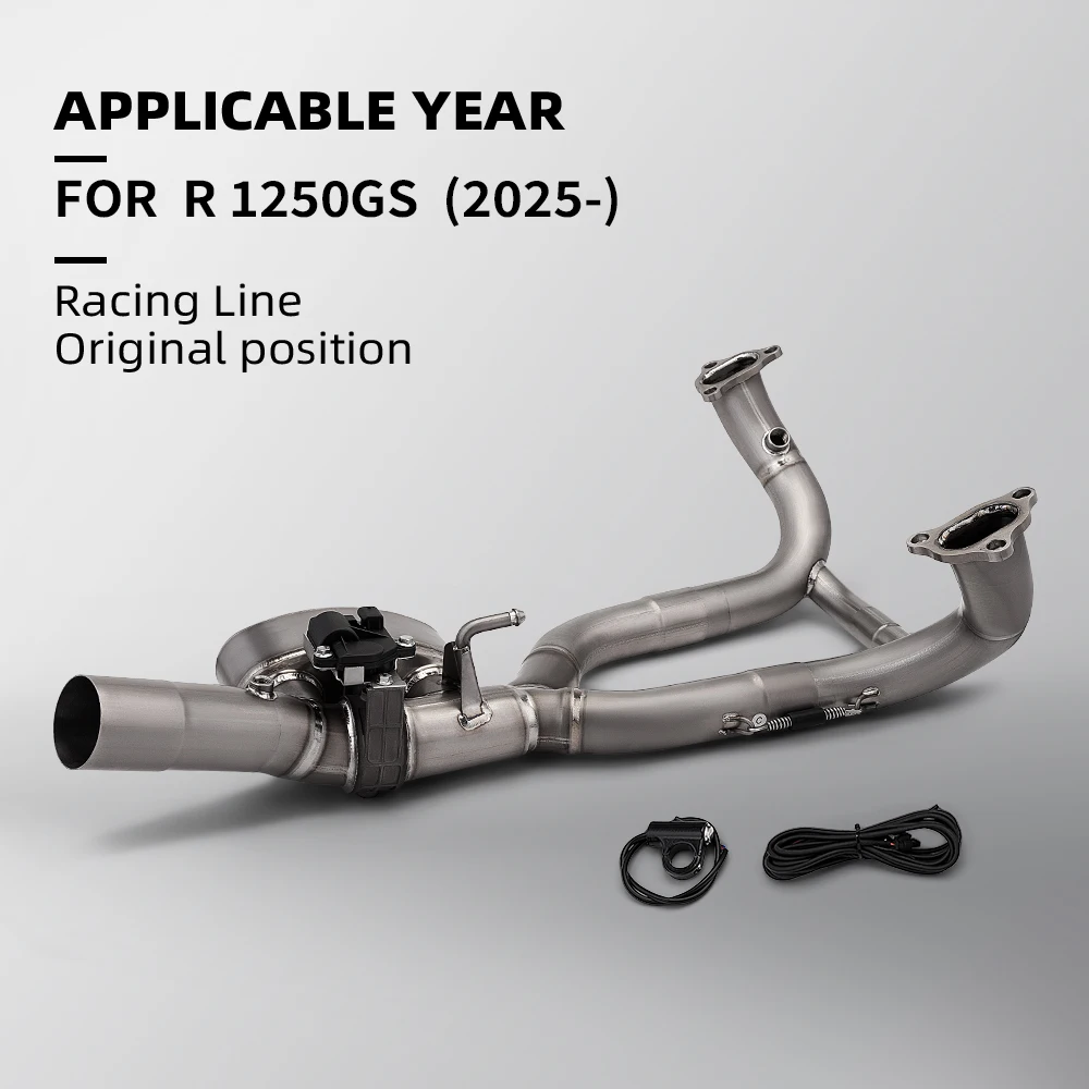Motorcycle Titanium Manifold With Electric Controlled Valve Connect Muffler For BMW R1250GS 1250GS Complete Exhaust System
Motorcycle Titanium Manifold With Electric Controlled Valve Connect Muffler For BMW R1250GS 1250GS Complete Exhaust System