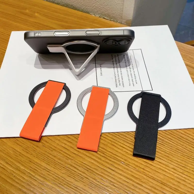 1Set 360° Rotation Alloy Stand Phone Holder Bracket With Silicone Finger Strap Magnetic Phone Grip Stand
1Set 360° Rotation Alloy Stand Phone Holder Bracket With Silicone Finger Strap Magnetic Phone Grip Stand