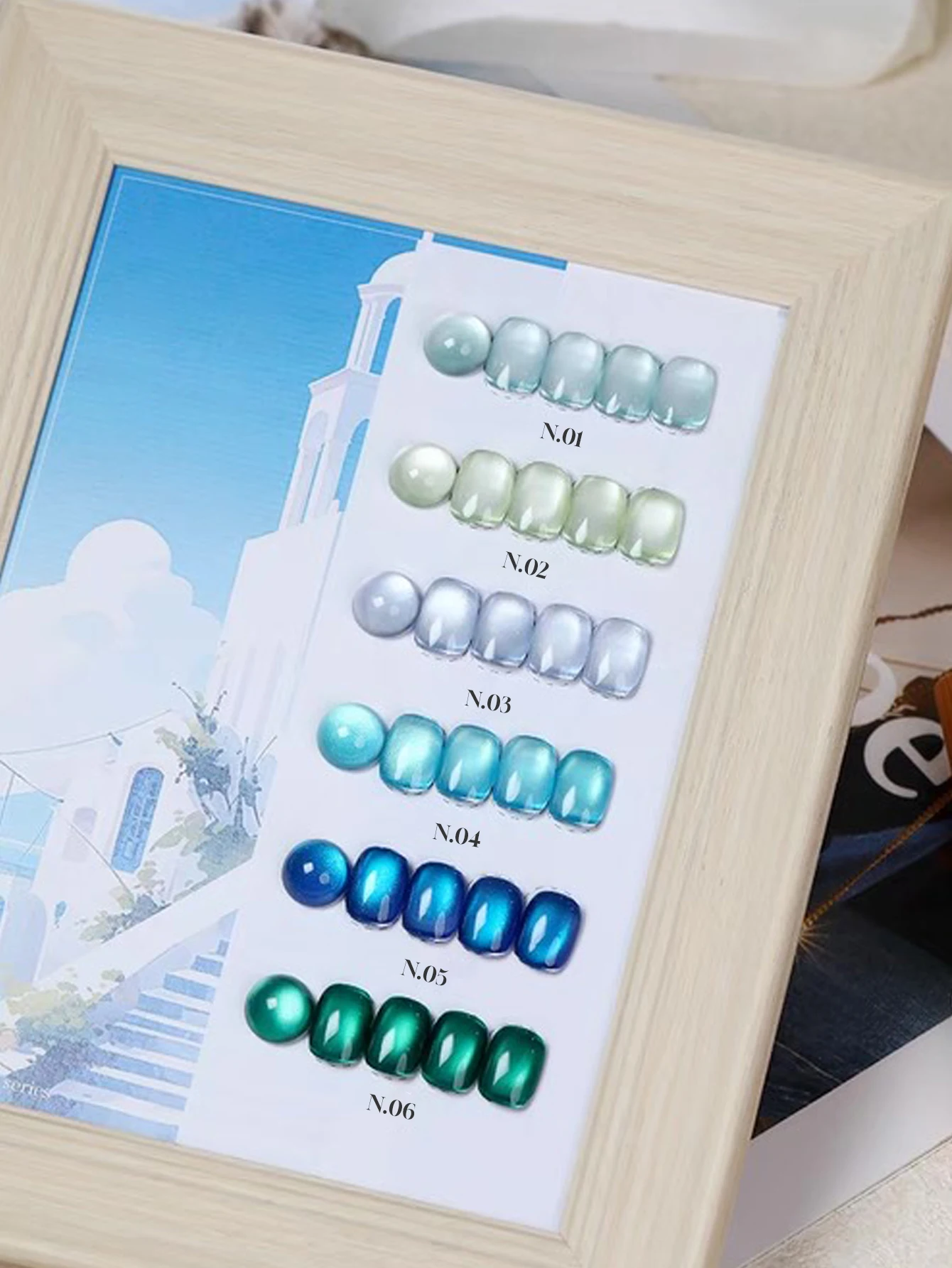 1/6PCS 2025 New Autumn and Winter Flashy Island Blue-Green Light Therapy Crystal Cat Eye Nail Polish Gel for Women, Gift, Nail
1/6PCS 2025 New Autumn and Winter Flashy Island Blue-Green Light Therapy Crystal Cat Eye Nail Polish Gel for Women, Gift, Nail