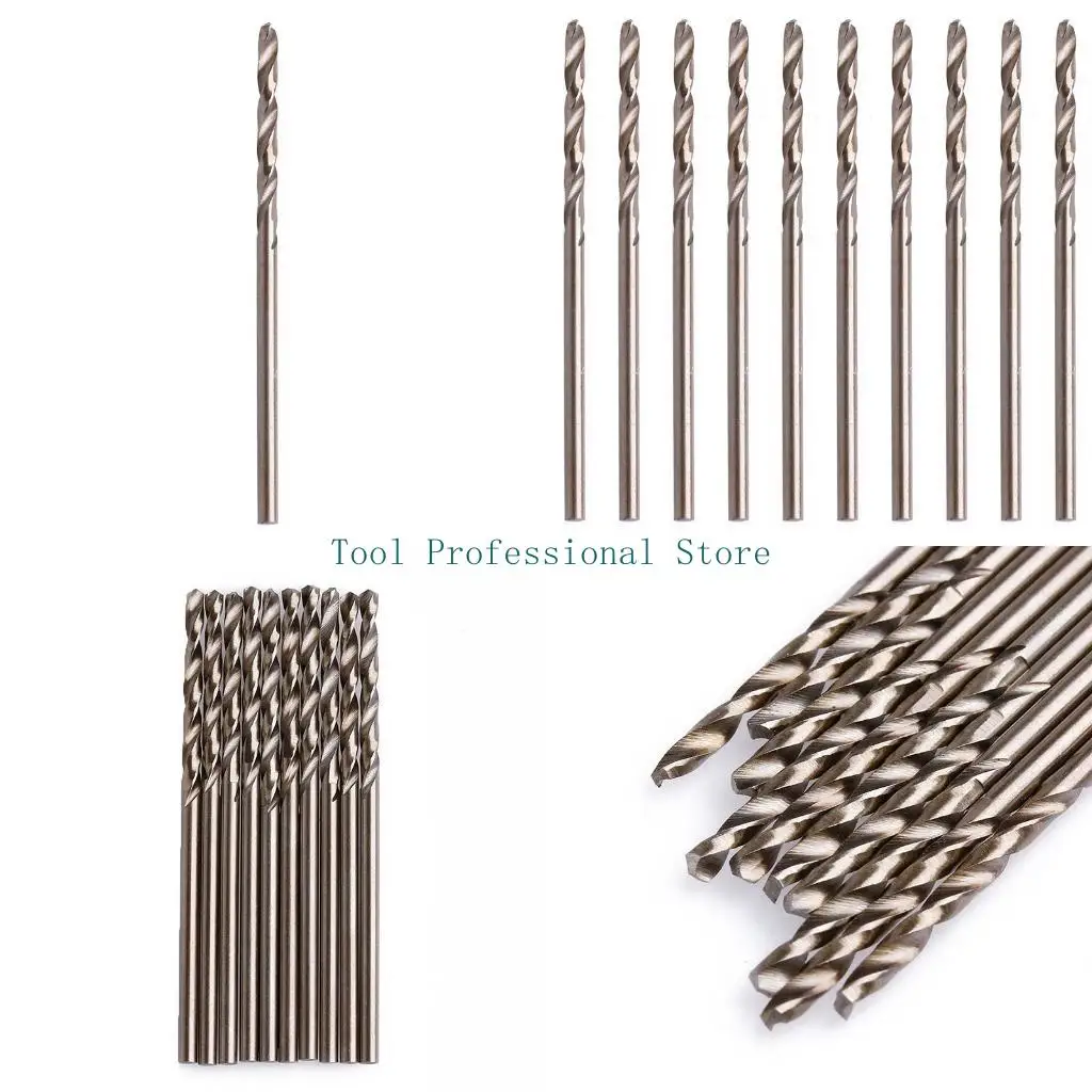 57QF Durable Relace HSS Drill Bit Set Round Shank Drill Metal 10 Pack
57QF Durable Relace HSS Drill Bit Set Round Shank Drill Metal 10 Pack