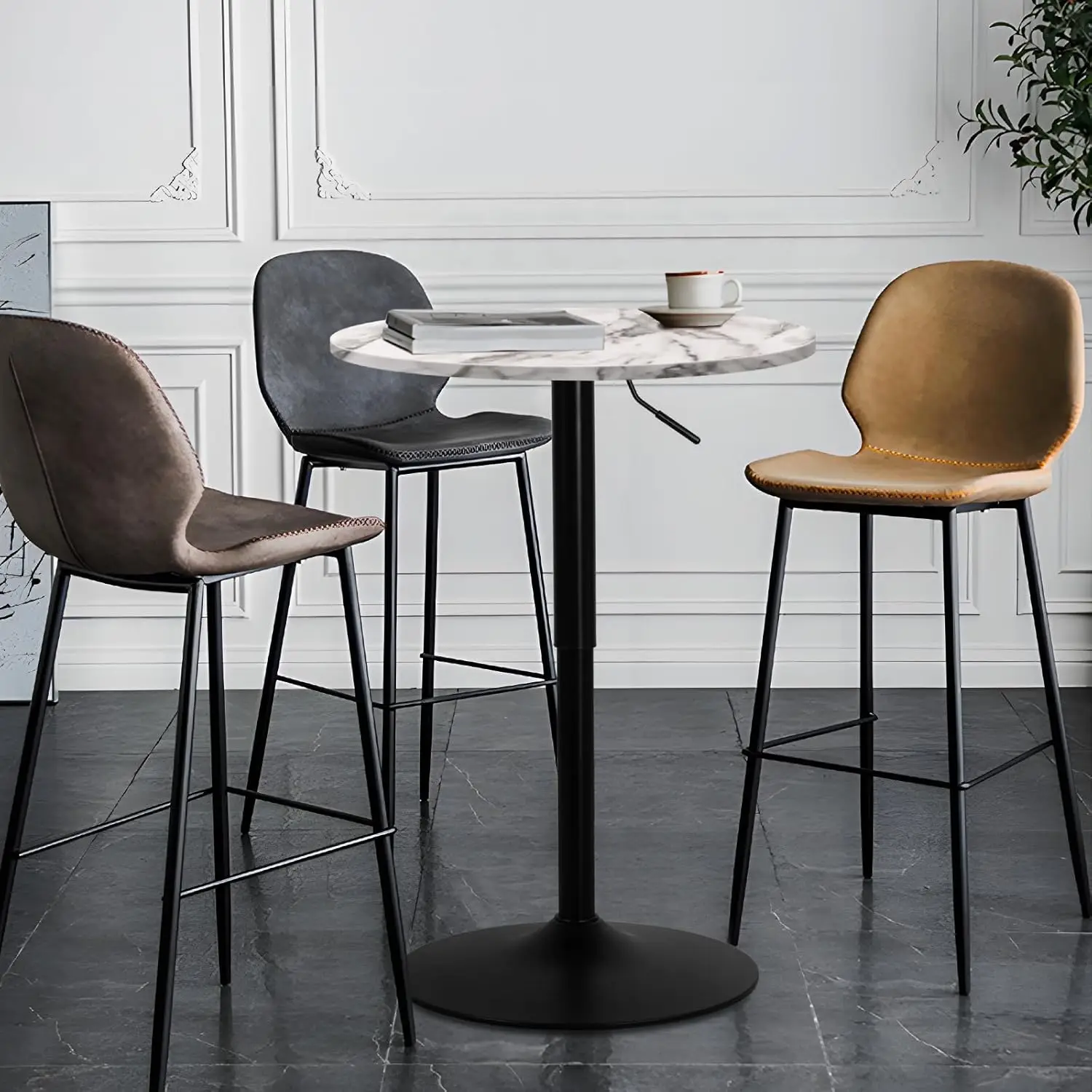Magshion 23.5'' Round Adjustable Height Wood Bar Pub Table Adjustable Range 27.5""-36"" Living Room Dining Room Bar Cocktail
Magshion 23.5'' Round Adjustable Height Wood Bar Pub Table Adjustable Range 27.5""-36"" Living Room Dining Room Bar Cocktail