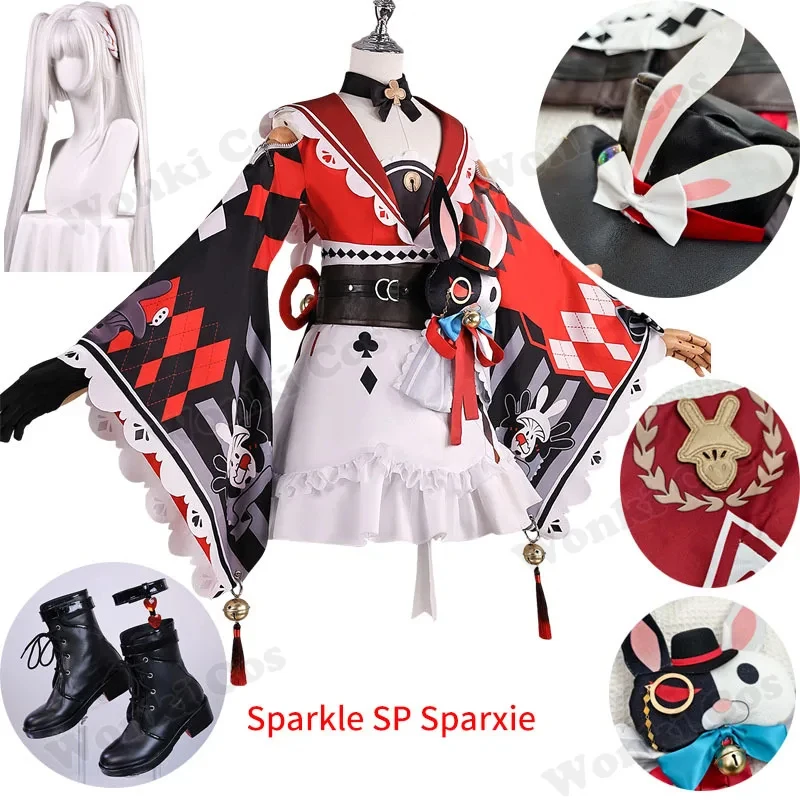 Costume for Game Star Rail SP Sparxie Sparkle Cosplay Wig Hair Role Play Shoes Boots Anime Events Outfits ,[6jh
Costume for Game Star Rail SP Sparxie Sparkle Cosplay Wig Hair Role Play Shoes Boots Anime Events Outfits ,[6jh