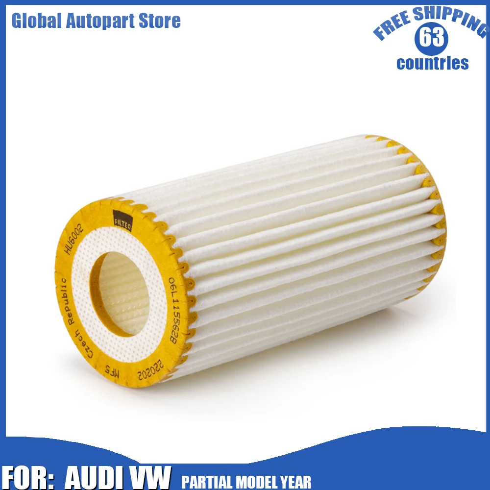 Para AutoEngine Oil Filter 06L115562B HU6013Z For AUDI A3 A4 A5 A6 A7 Q3 Q5 Q7 S3 TT VOLKSWAGEN BEETLE GOLF PASSAT JETTA Tools
Para AutoEngine Oil Filter 06L115562B HU6013Z For AUDI A3 A4 A5 A6 A7 Q3 Q5 Q7 S3 TT VOLKSWAGEN BEETLE GOLF PASSAT JETTA Tools