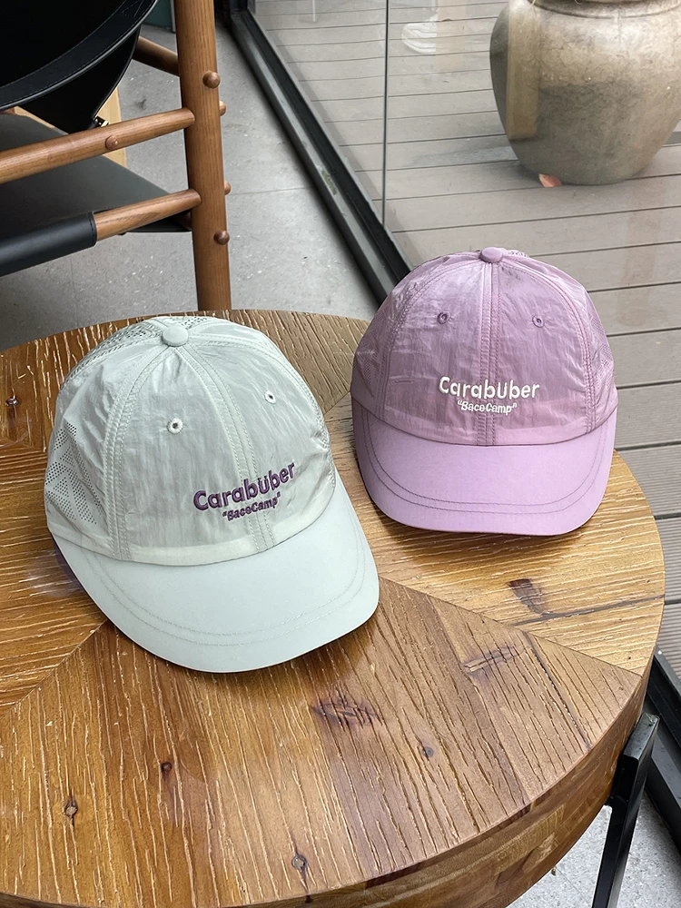 Summer quick-drying mesh breathable short-brimmed baseball cap female simple casual sunshade couple peaked cap male
Summer quick-drying mesh breathable short-brimmed baseball cap female simple casual sunshade couple peaked cap male