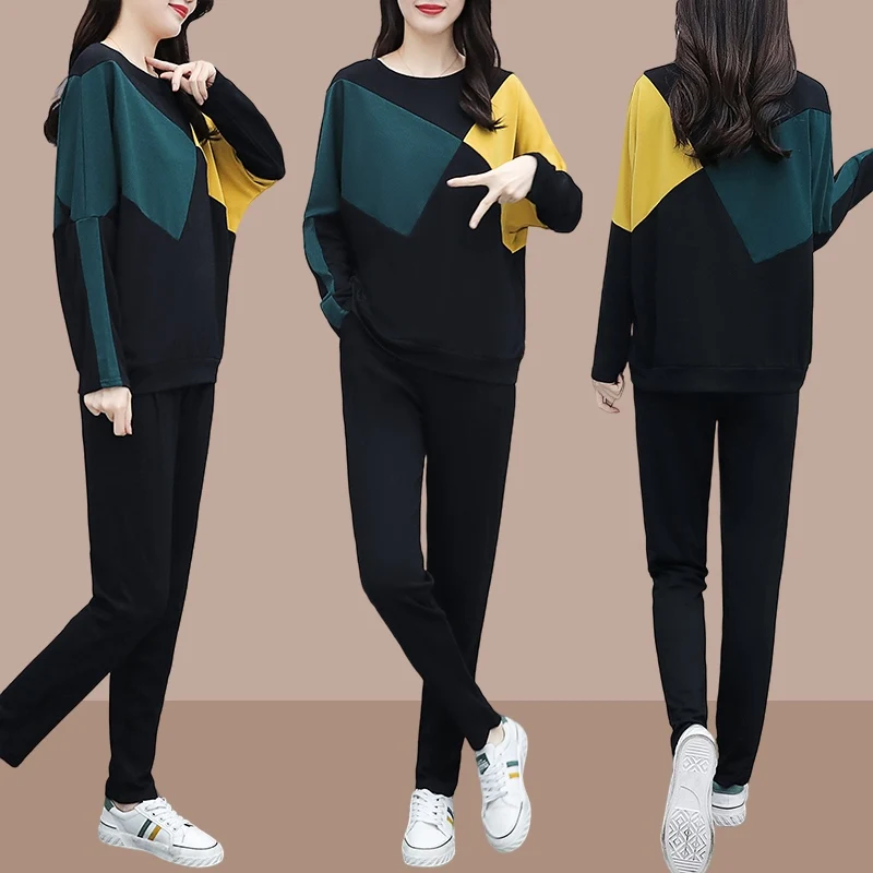 Casual Fashionable Sportswear Set for Women Early Spring Autumn Loose Fit Two Piece Set Stylish Sweatshirt Ensemble
Casual Fashionable Sportswear Set for Women Early Spring Autumn Loose Fit Two Piece Set Stylish Sweatshirt Ensemble