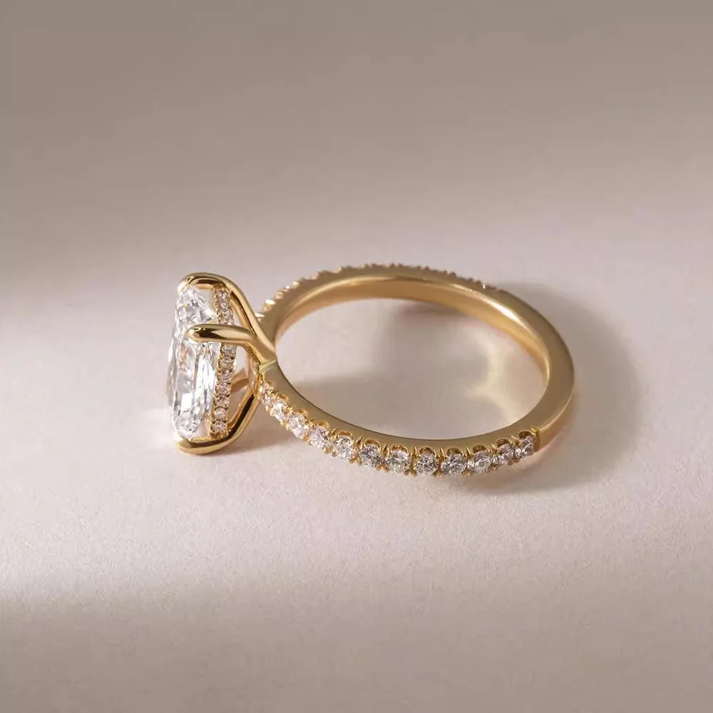 IGI Lab Growing Diamond Ring Сияющий цвет D 1 2 3Ct Твердое кольцо из желтого золота 18 карат Обручальное кольцо с бриллиантом Заводское обручальное кольцо
IGI Lab Growing Diamond Ring Сияющий цвет D 1 2 3Ct Твердое кольцо из желтого золота 18 карат Обручальное кольцо с бриллиантом Заводское обручальное кольцо