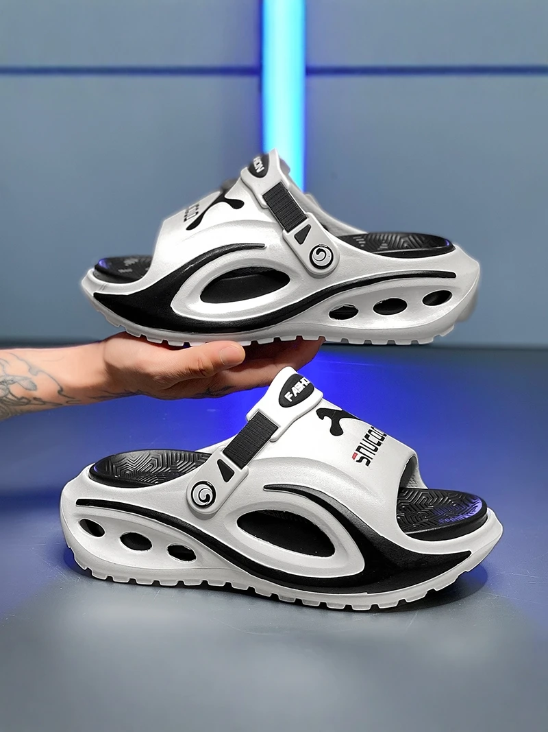 Casual Men's Summer Sandals Thick Bottom Sports Driving Beachwear Comfortable EVA Flat Sandals Anti-Slip Wear-Resistant Low Heel
Casual Men's Summer Sandals Thick Bottom Sports Driving Beachwear Comfortable EVA Flat Sandals Anti-Slip Wear-Resistant Low Heel
