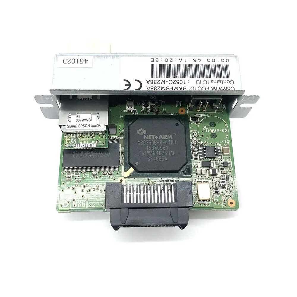 UB-R03 Плата беспроводного сетевого интерфейса M239A подходит для EPSON TM M239A J7000 J7600 T88IV J7500 J7100 T88V TM L90
UB-R03 Плата беспроводного сетевого интерфейса M239A подходит для EPSON TM M239A J7000 J7600 T88IV J7500 J7100 T88V TM L90