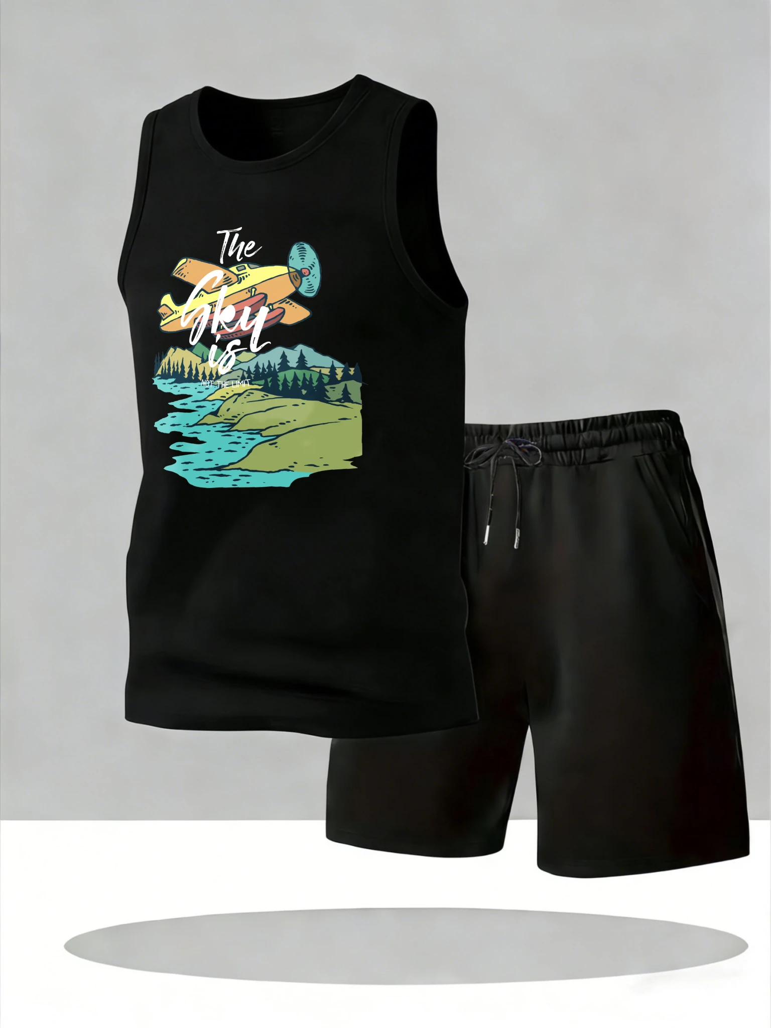 Men's Tank Top Sets 2026 Summer Quick drying beach crewneck Breathable running sports jogging suit oversize Two-piece sets
Men's Tank Top Sets 2026 Summer Quick drying beach crewneck Breathable running sports jogging suit oversize Two-piece sets