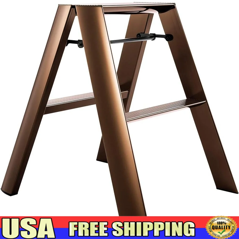 Premium 2 Step Folding Ladder with Safety Bar Non Slip Grooves Compact Space Saving Design Home Use
Premium 2 Step Folding Ladder with Safety Bar Non Slip Grooves Compact Space Saving Design Home Use