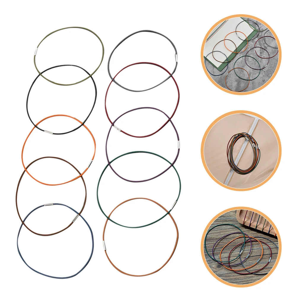 10pcs Notebook Elastic Bands Nylon Rope Adjustable Stretchy Closure Straps For Travel Journals Pen Holder Outdoor
10pcs Notebook Elastic Bands Nylon Rope Adjustable Stretchy Closure Straps For Travel Journals Pen Holder Outdoor
