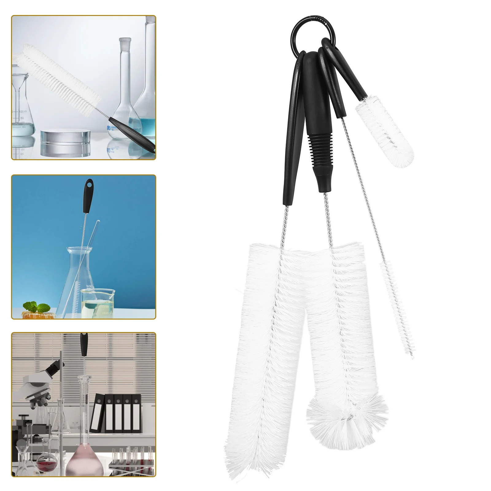 4pcs Cup Long Handle Bottle Cleaning Brush 304 Stainless Steel Foldable Washing Brush for Glass Jar Water Bottle
4pcs Cup Long Handle Bottle Cleaning Brush 304 Stainless Steel Foldable Washing Brush for Glass Jar Water Bottle