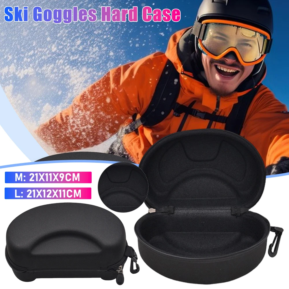 Ski Goggles Storage Case Waterproof Hard Cases EVA Sports Glasses Case Ski Glasses Protector Case Eyewear Carrying Cases Holder
Ski Goggles Storage Case Waterproof Hard Cases EVA Sports Glasses Case Ski Glasses Protector Case Eyewear Carrying Cases Holder