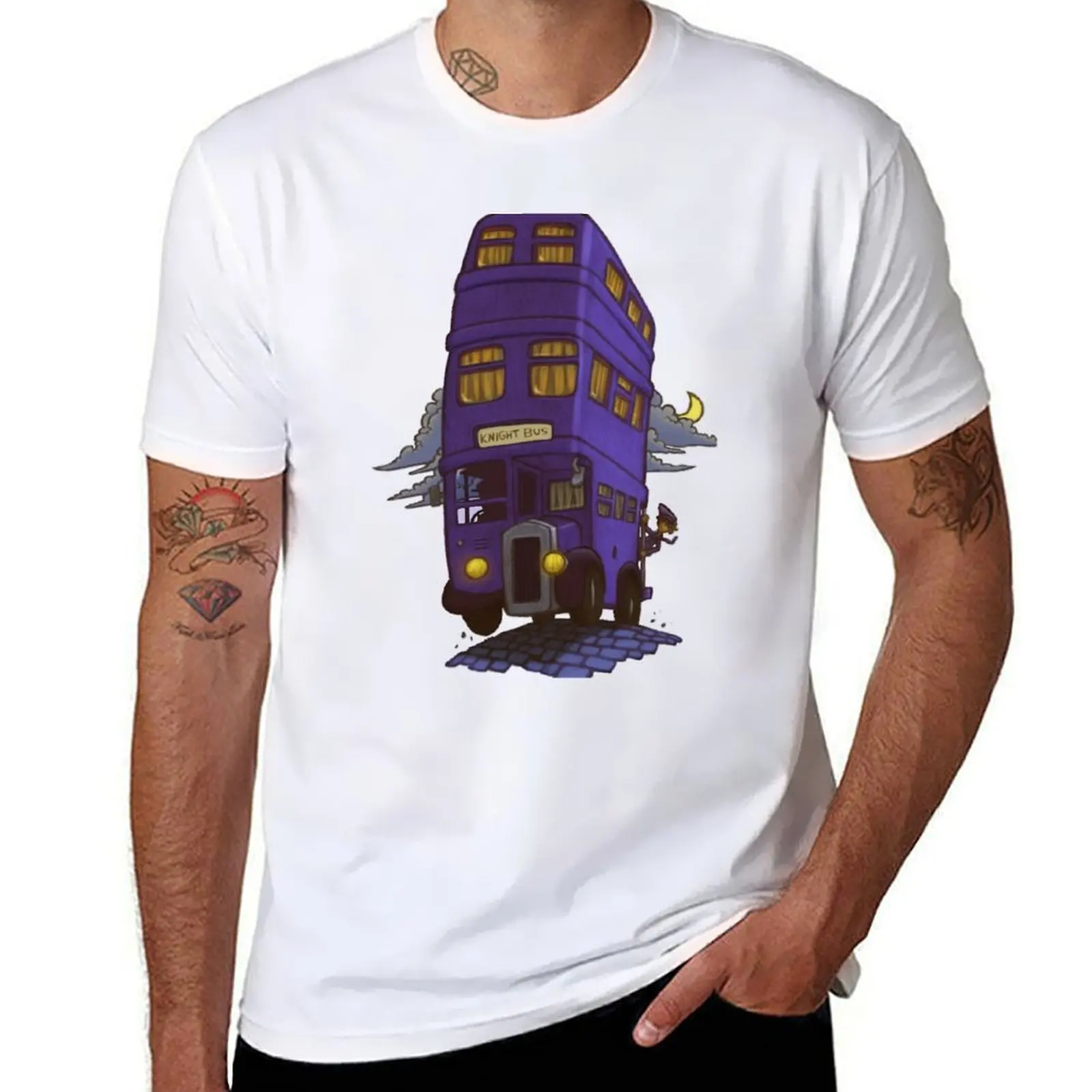 Magic Transport Knight Bus T-Shirt Daily Work Short Sleeve Top
Magic Transport Knight Bus T-Shirt Daily Work Short Sleeve Top