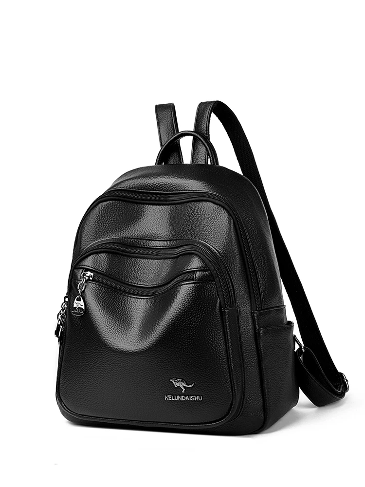 Кожаная сумка на два плеча, женская повседневная дорожная сумка большой вместимости из мягкой кожи, модная многофункциональная женская сумка
Кожаная сумка на два плеча, женская повседневная дорожная сумка большой вместимости из мягкой кожи, модная многофункциональная женская сумка