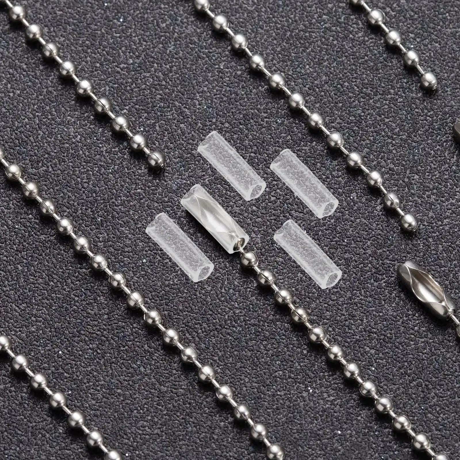 50Pcs Beaded Chain Protector Set Versatile Anti-Loss Connector for Jewelry Making Pendant Lock Charm Fastener Bead Strand
50Pcs Beaded Chain Protector Set Versatile Anti-Loss Connector for Jewelry Making Pendant Lock Charm Fastener Bead Strand