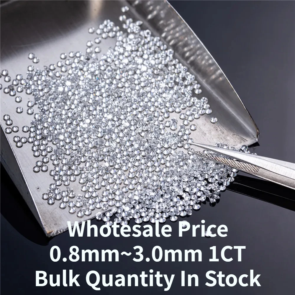 Messi Jewelry DEF VVS-VS VS-SI 0.8mm-3.0mm 1CT Melee Lab Grown Diamonds HPHT Little Diamond Wholesale
Messi Jewelry DEF VVS-VS VS-SI 0.8mm-3.0mm 1CT Melee Lab Grown Diamonds HPHT Little Diamond Wholesale
