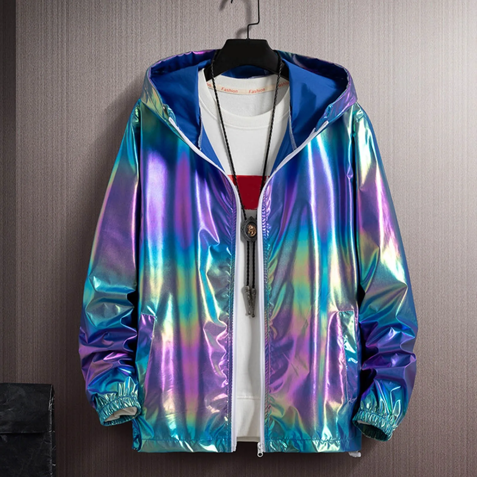 Mens Fashion Simple Colorful Gradient Bright Surface Pocket Cardigan Zipper Sweater Jacket Ski Coats for Men
Mens Fashion Simple Colorful Gradient Bright Surface Pocket Cardigan Zipper Sweater Jacket Ski Coats for Men
