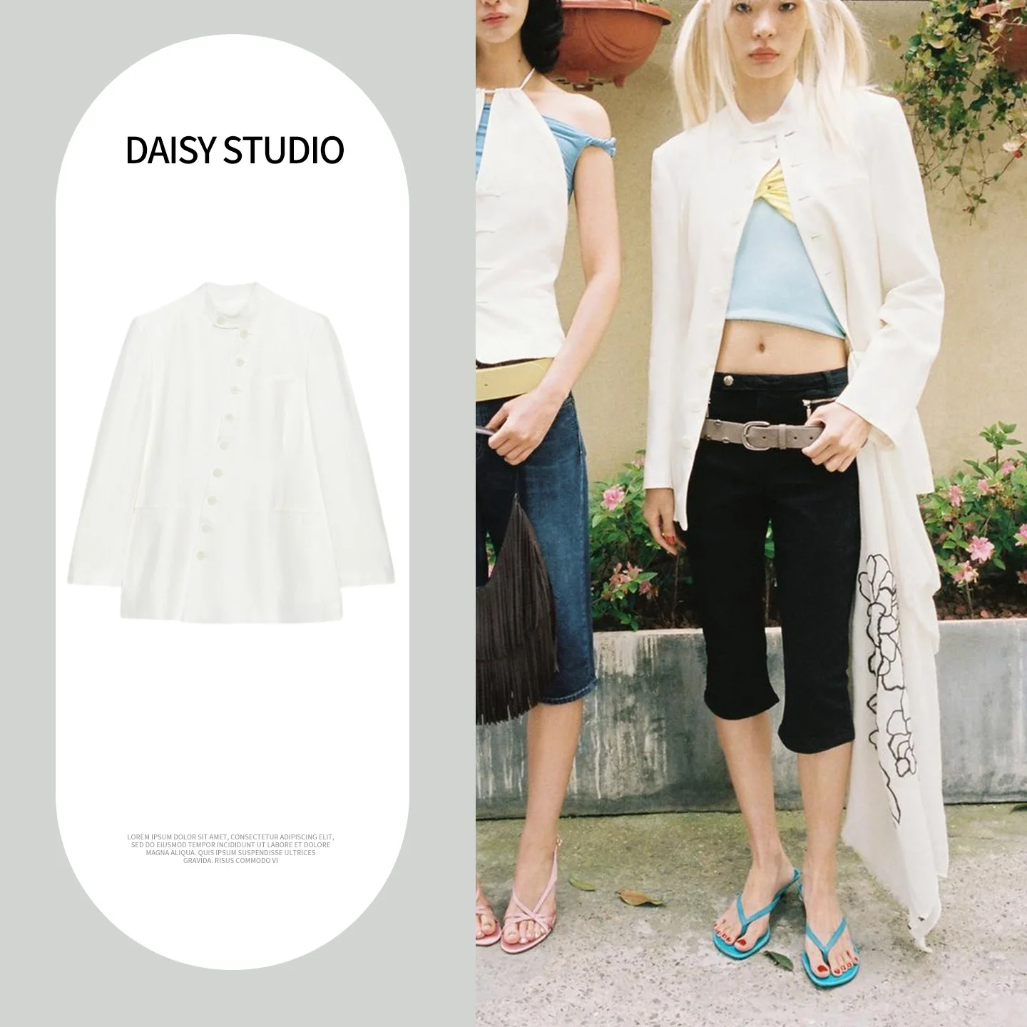 New Summer Women's Commuter Style Long Sleeve High Collar Double Button Suit Jacket Loose Fit Polyester Fiber Regular Thickness
New Summer Women's Commuter Style Long Sleeve High Collar Double Button Suit Jacket Loose Fit Polyester Fiber Regular Thickness