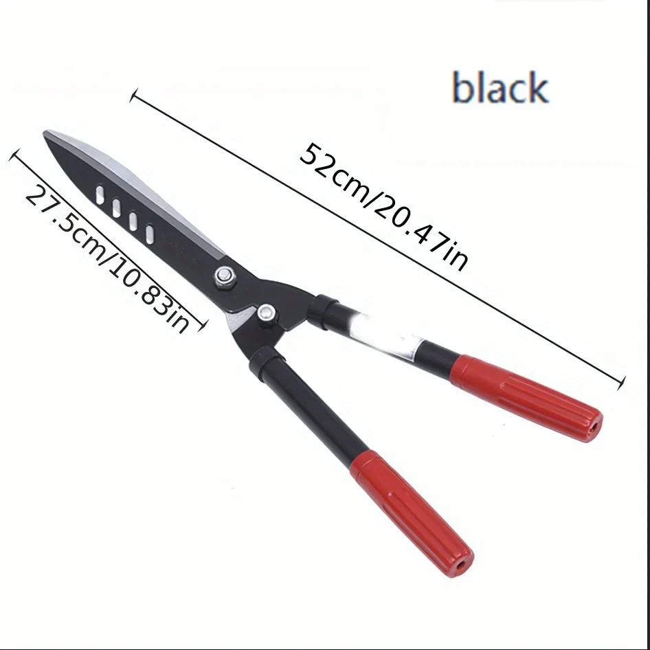 1 Heavy Duty Manganese Steel Gardening Scissors with Ergonomic Iron Handle and Red Grip - Portable Lawn, Hedge, Fence, Holly
1 Heavy Duty Manganese Steel Gardening Scissors with Ergonomic Iron Handle and Red Grip - Portable Lawn, Hedge, Fence, Holly