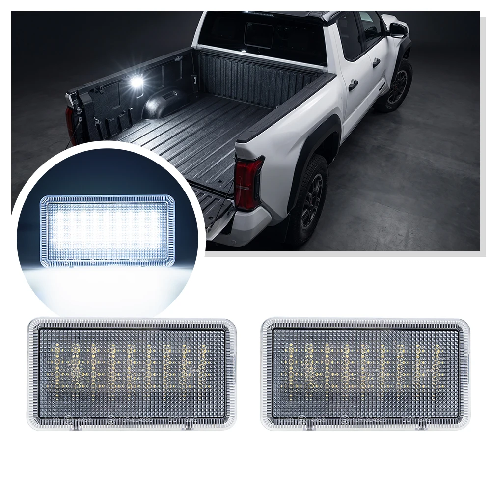 2Pcs LED Bed Cargo Lights Trunk Lighting For 2022+ Toyota Tundra 2024+Toyota Tacoma Rear Cargo Area Lighting Lamp Accessories
2Pcs LED Bed Cargo Lights Trunk Lighting For 2022+ Toyota Tundra 2024+Toyota Tacoma Rear Cargo Area Lighting Lamp Accessories