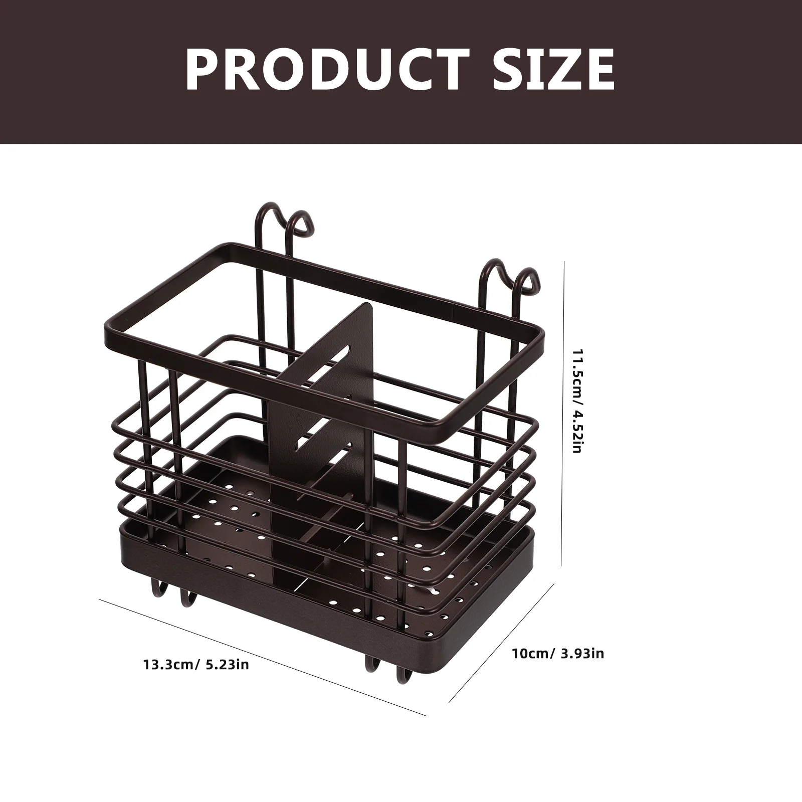Cutlery Storage Rack Stainless Steel Chopstick Holder Utensil Draining Container Kitchen Accessory Tool Home Use
Cutlery Storage Rack Stainless Steel Chopstick Holder Utensil Draining Container Kitchen Accessory Tool Home Use