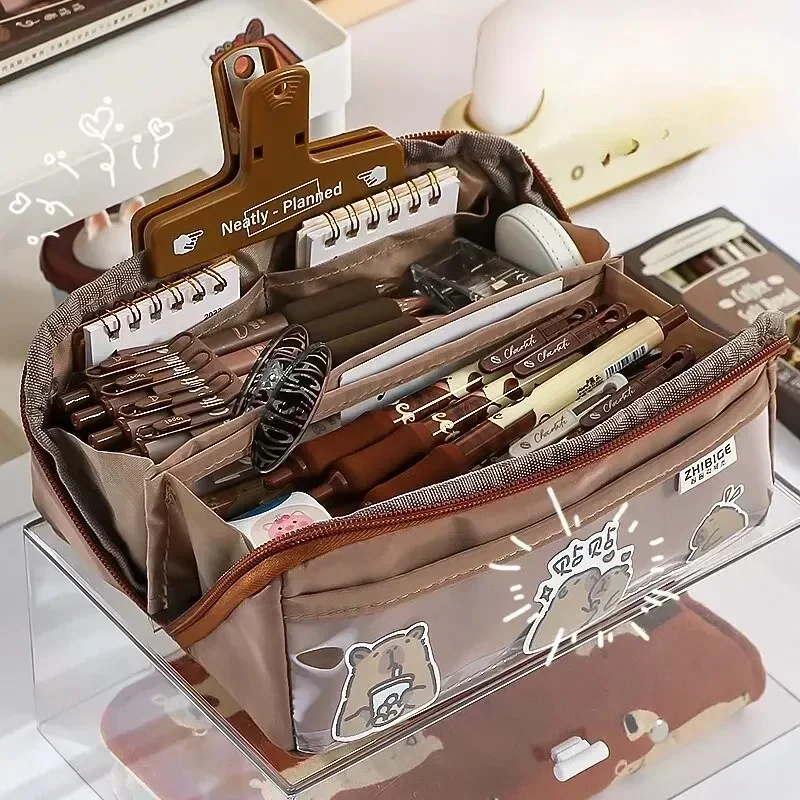 10-уровневая прозрачная сумка для ручек Card-pibara большой емкости с красивым внешним видом, многофункциональный пенал для детей
10-уровневая прозрачная сумка для ручек Card-pibara большой емкости с красивым внешним видом, многофункциональный пенал для детей