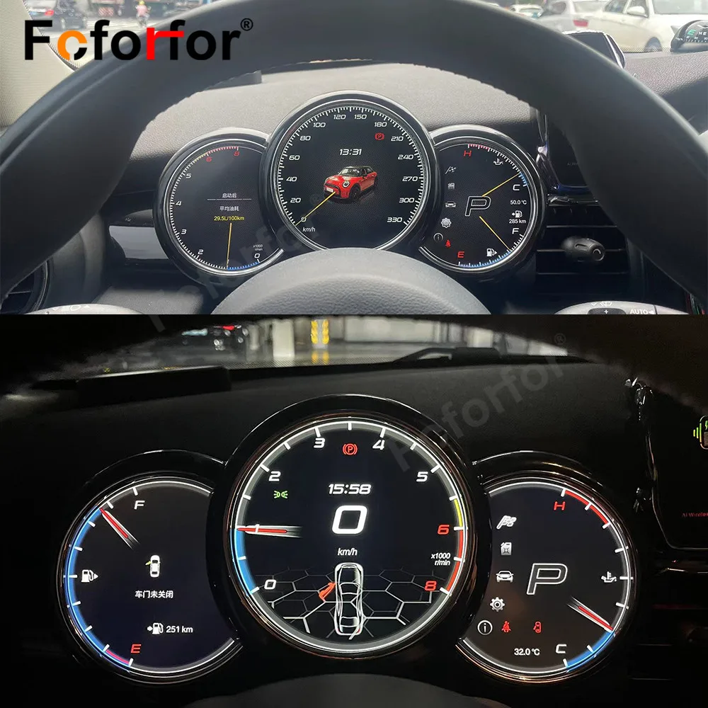 Car Digital Dashboard Cluster For MINI F56 2014-2023 Virtual Cockpit Speed Meter Screen Upgrade Radio Refit Instrument
Car Digital Dashboard Cluster For MINI F56 2014-2023 Virtual Cockpit Speed Meter Screen Upgrade Radio Refit Instrument