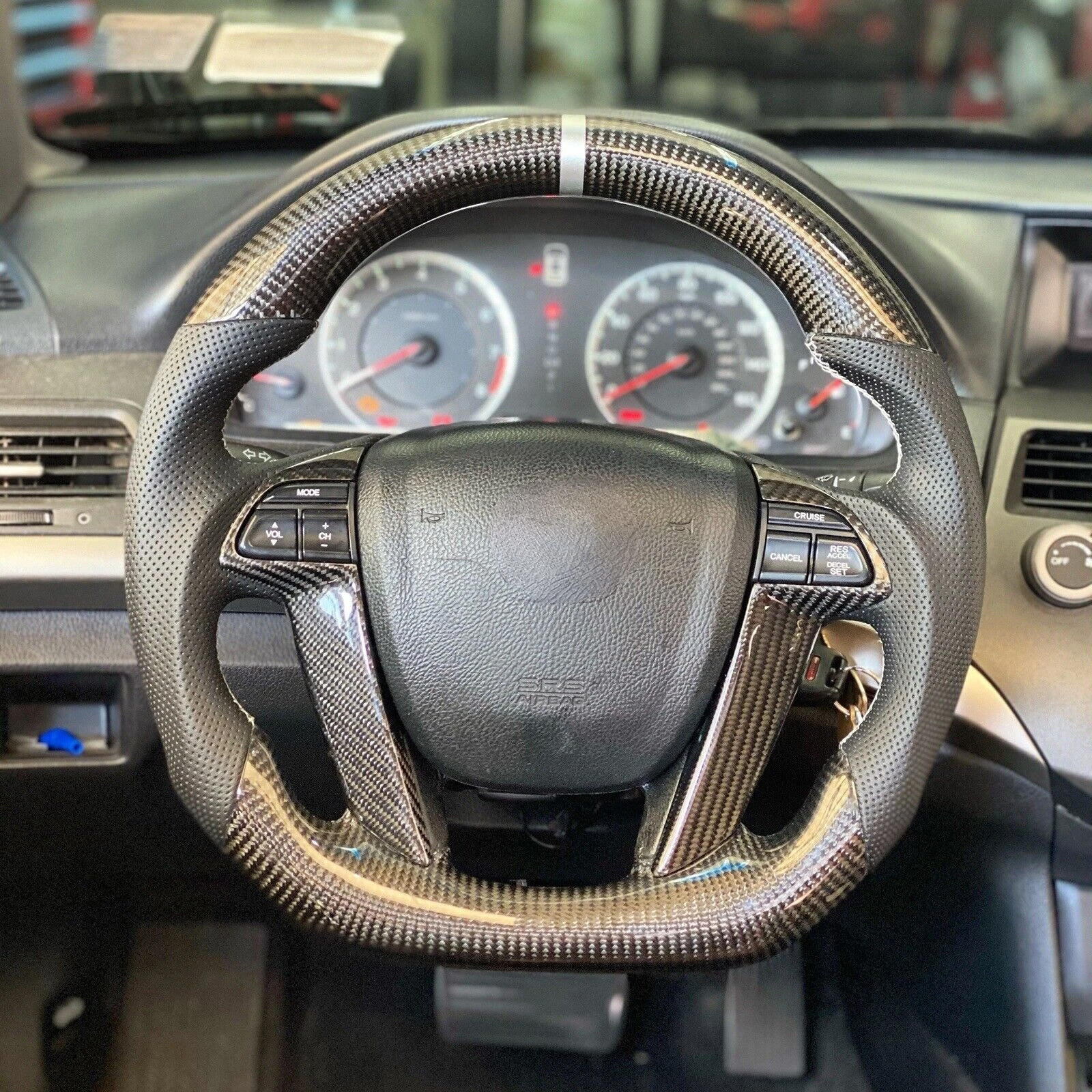 Руль из углеродного волокна для Honda Accord 8-го поколения 2008 ~ 2012, черный, кожаный, серый
Руль из углеродного волокна для Honda Accord 8-го поколения 2008 ~ 2012, черный, кожаный, серый