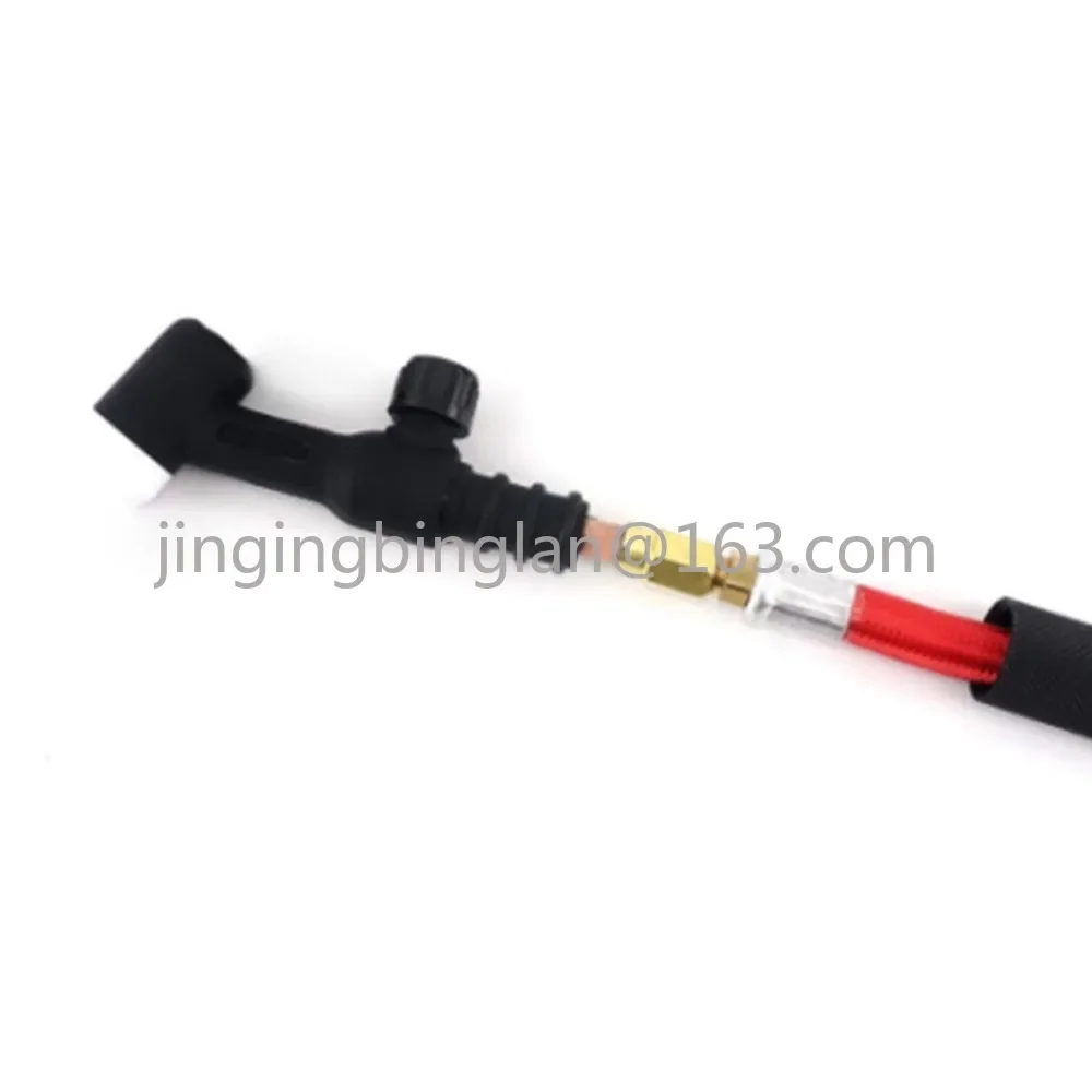 Argon Arc Welding WP17FV Welding Gun Head Assembly, Flexible Valved Red Braided Rubber Hose
Argon Arc Welding WP17FV Welding Gun Head Assembly, Flexible Valved Red Braided Rubber Hose