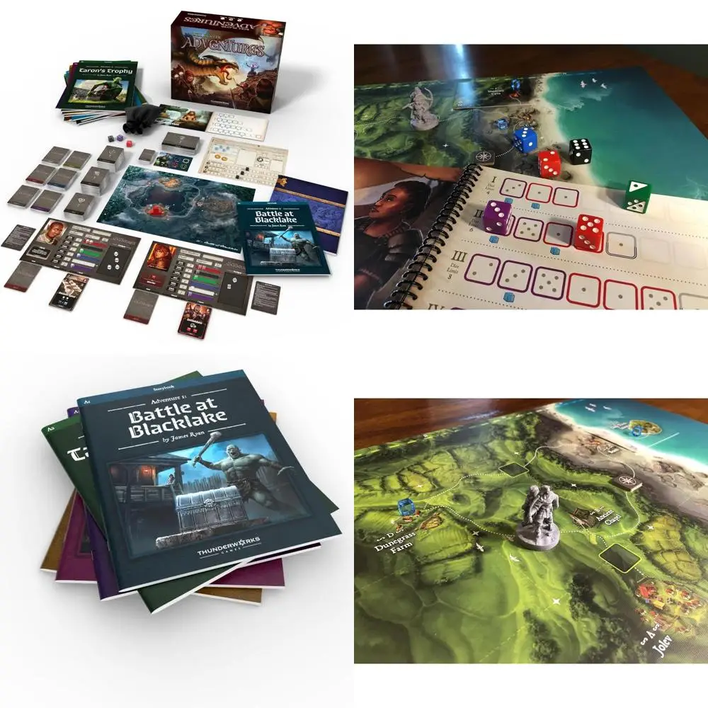 Roll Player Adventures: World of Ulos - Cooperative Storyboard Game for Ages 14+ (1-4 Players, 95-150 Min)
Roll Player Adventures: World of Ulos - Cooperative Storyboard Game for Ages 14+ (1-4 Players, 95-150 Min)
