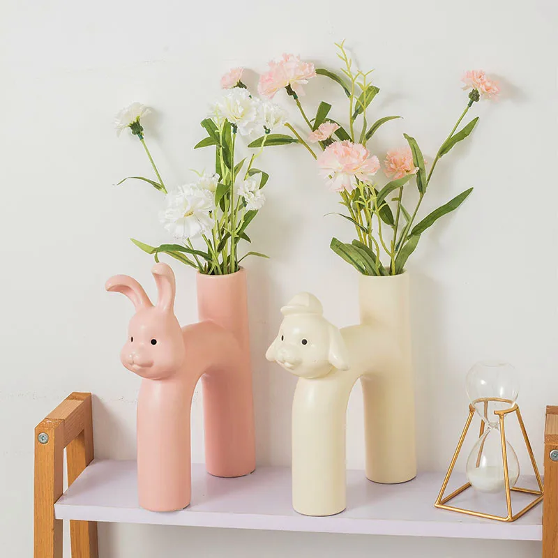 Creative and Cute Ceramic Flower Vase, Living Room, Bedroom, Home, Desktop Decoration and Ornament
Creative and Cute Ceramic Flower Vase, Living Room, Bedroom, Home, Desktop Decoration and Ornament