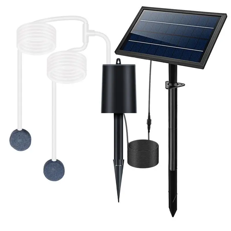 Pond Air Pump Aerator 3 Modes Solar Powered Pond Aerator 9V6W Solar Water Pump Adjustable Pond Air Pump For Garden Fish Tank
Pond Air Pump Aerator 3 Modes Solar Powered Pond Aerator 9V6W Solar Water Pump Adjustable Pond Air Pump For Garden Fish Tank
