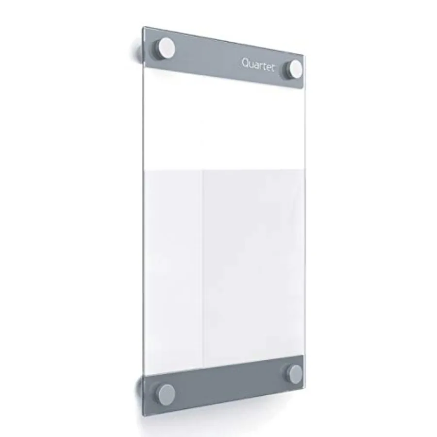 Glass Whiteboard Magnetic Dry Erase Board 8-1/2" x 11" with Customizable Templates White Dry Erase Surface Infinity GI8511
Glass Whiteboard Magnetic Dry Erase Board 8-1/2" x 11" with Customizable Templates White Dry Erase Surface Infinity GI8511