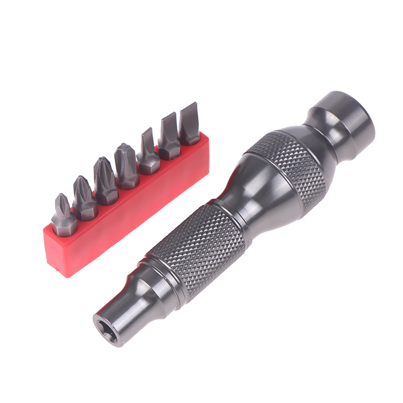 Metal Screwdriver Multi-purpose Wrench 6.35 Batch Head Aluminum Alloy Household Cross Handle Precision Portable Wrench
Metal Screwdriver Multi-purpose Wrench 6.35 Batch Head Aluminum Alloy Household Cross Handle Precision Portable Wrench