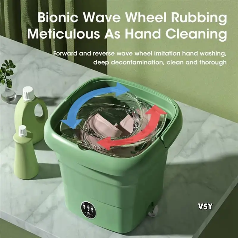 Folding Washing Machine Mini Clothes Socks Underwear Cleaning For Travel Family Dormitory Small Laundry Bucket EU Plug
Folding Washing Machine Mini Clothes Socks Underwear Cleaning For Travel Family Dormitory Small Laundry Bucket EU Plug