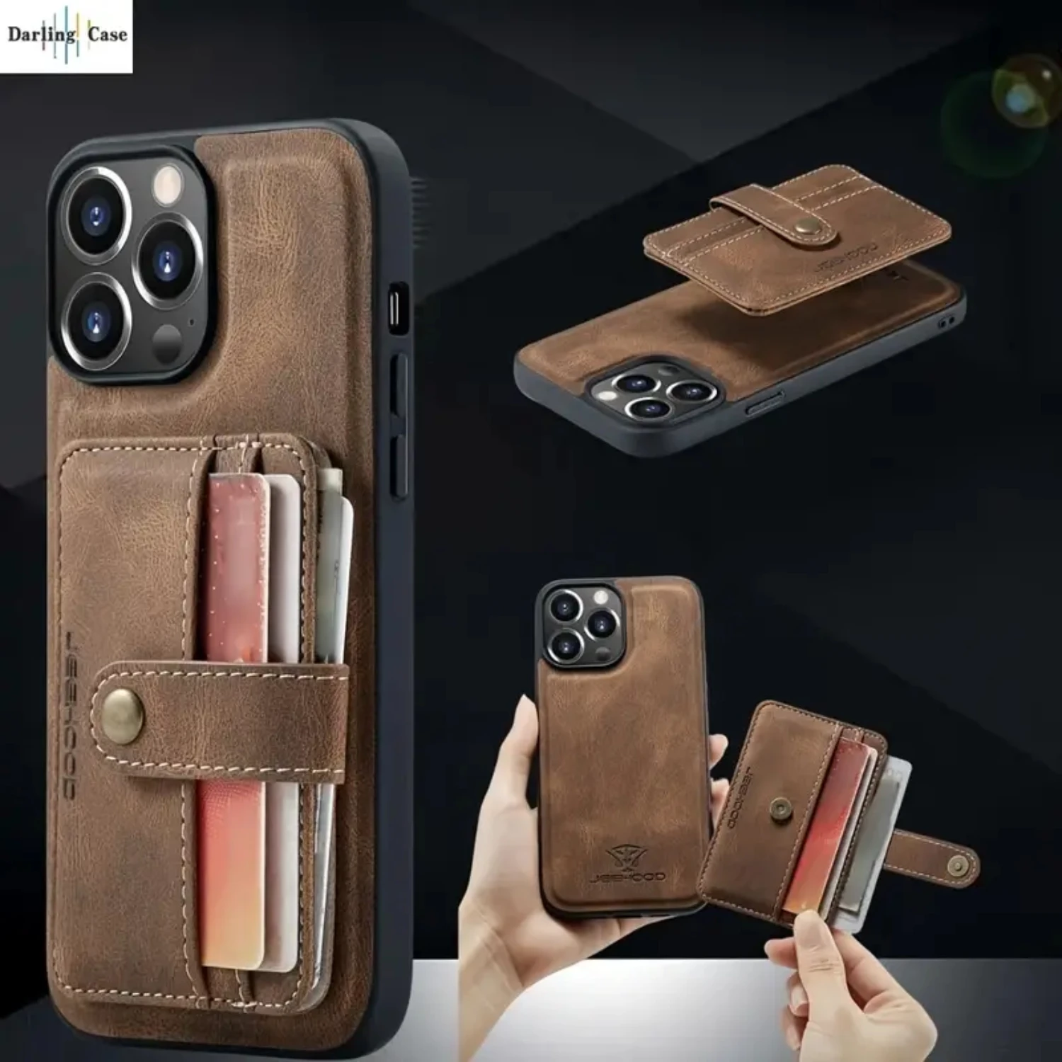 Leather Phone Case With Anti-theft Handheld Wallet,Magnetic Removable Card Bag Phone Case For ,iPhone14/14Plus/14Pro/14ProMax ,
Leather Phone Case With Anti-theft Handheld Wallet,Magnetic Removable Card Bag Phone Case For ,iPhone14/14Plus/14Pro/14ProMax ,
