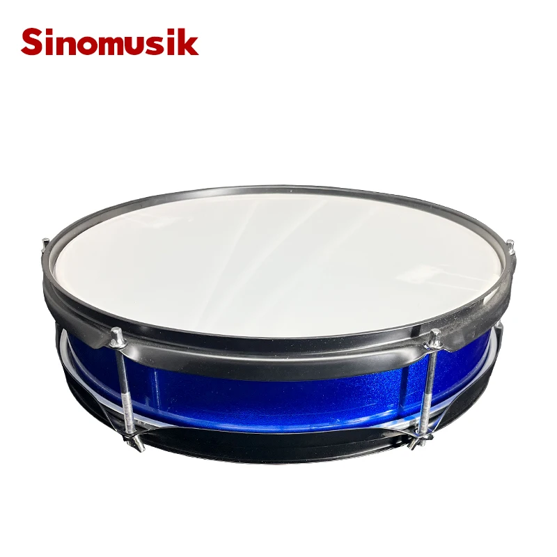 Wholesale Professional 14X3 Inch Blue Wood Marching Snare Drum With Strap Musical Instruments
Wholesale Professional 14X3 Inch Blue Wood Marching Snare Drum With Strap Musical Instruments