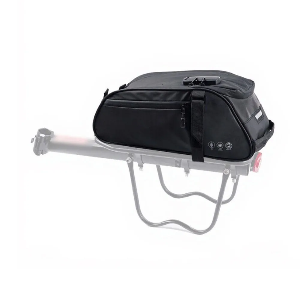 Waterproof Bike Cargo Bag Compatible with Standard Rear Bike Racks Offering Ample Space for Tools Clothing and Personal Items
Waterproof Bike Cargo Bag Compatible with Standard Rear Bike Racks Offering Ample Space for Tools Clothing and Personal Items