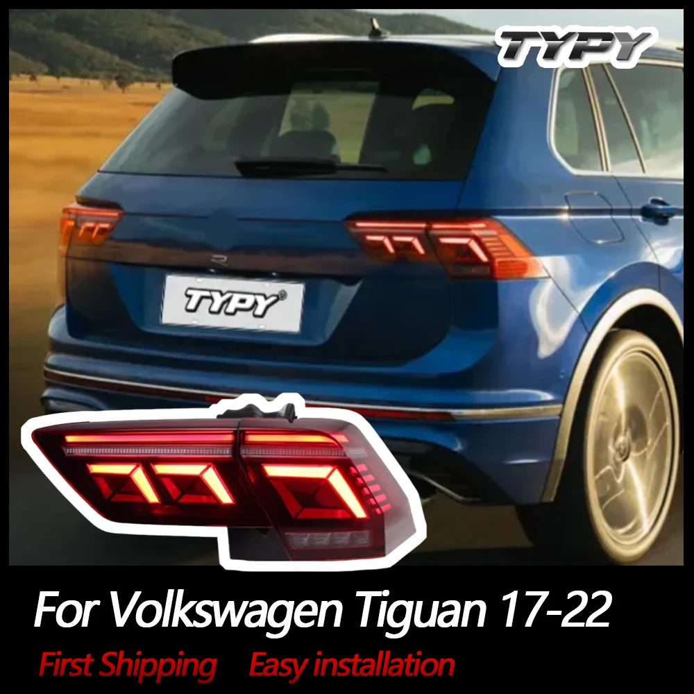 TYPY New LED Taillight Upgrade Modified Full Tail Lamp Car Accessories For Volkswagen Tiguan 2017-2022 Dynamic Turn Signals
TYPY New LED Taillight Upgrade Modified Full Tail Lamp Car Accessories For Volkswagen Tiguan 2017-2022 Dynamic Turn Signals