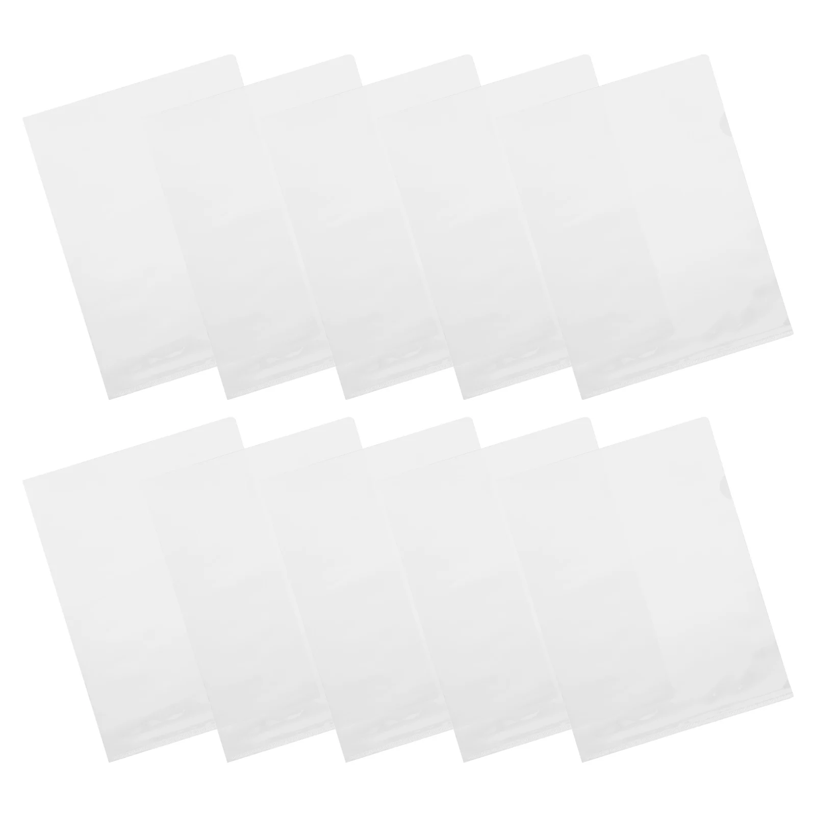 20pcs Clear Folder Sleeves Pp Document Protectors Heavy Duty Sheet Protectors For Office Study Bulk Paper Storage Transparent
20pcs Clear Folder Sleeves Pp Document Protectors Heavy Duty Sheet Protectors For Office Study Bulk Paper Storage Transparent