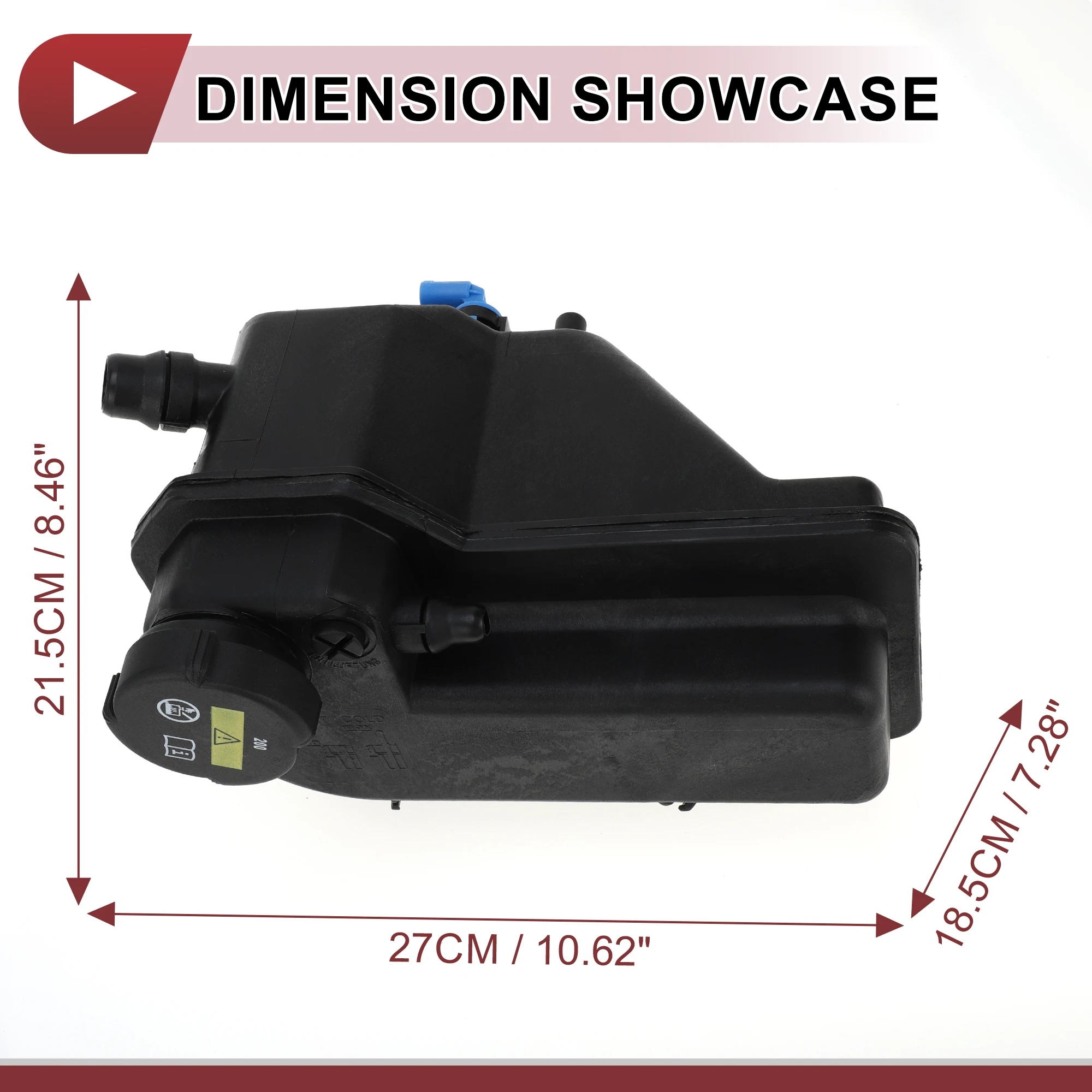 UXCELL 1 Set Engine Coolant Reservoir Water Expansion Tank for BMW X5 00-03 Z3 Petrol Coolant Radiator Reservoir Bottle with Cap
UXCELL 1 Set Engine Coolant Reservoir Water Expansion Tank for BMW X5 00-03 Z3 Petrol Coolant Radiator Reservoir Bottle with Cap