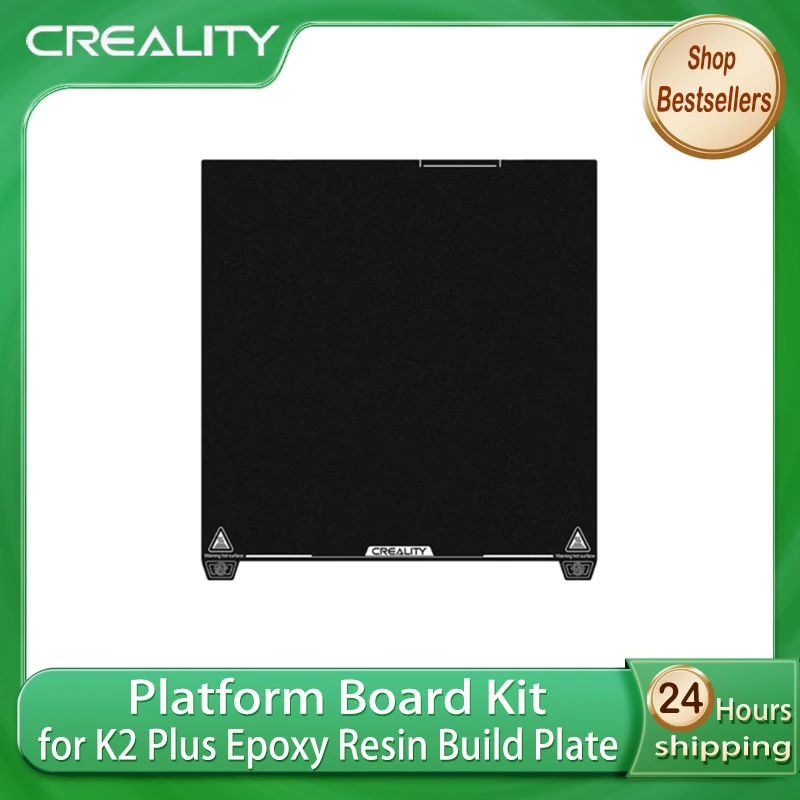 Плоская пластина для 3D-принтера Creality K2 Plus 370x370 мм из эпоксидной смолы с отличной адгезией, высокой плоскостью и износостойкостью
Плоская пластина для 3D-принтера Creality K2 Plus 370x370 мм из эпоксидной смолы с отличной адгезией, высокой плоскостью и износостойкостью