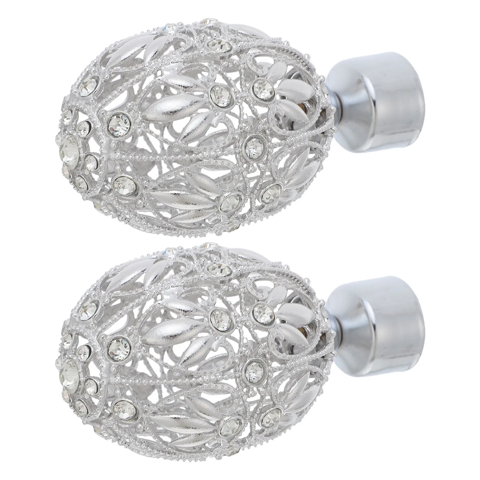 2Pcs Zinc Alloy Curtain Pole Finials Hollow Design 30Mm Round Tube End Caps for Roman Rods Drapery Rod Finial Caps Decorative
2Pcs Zinc Alloy Curtain Pole Finials Hollow Design 30Mm Round Tube End Caps for Roman Rods Drapery Rod Finial Caps Decorative