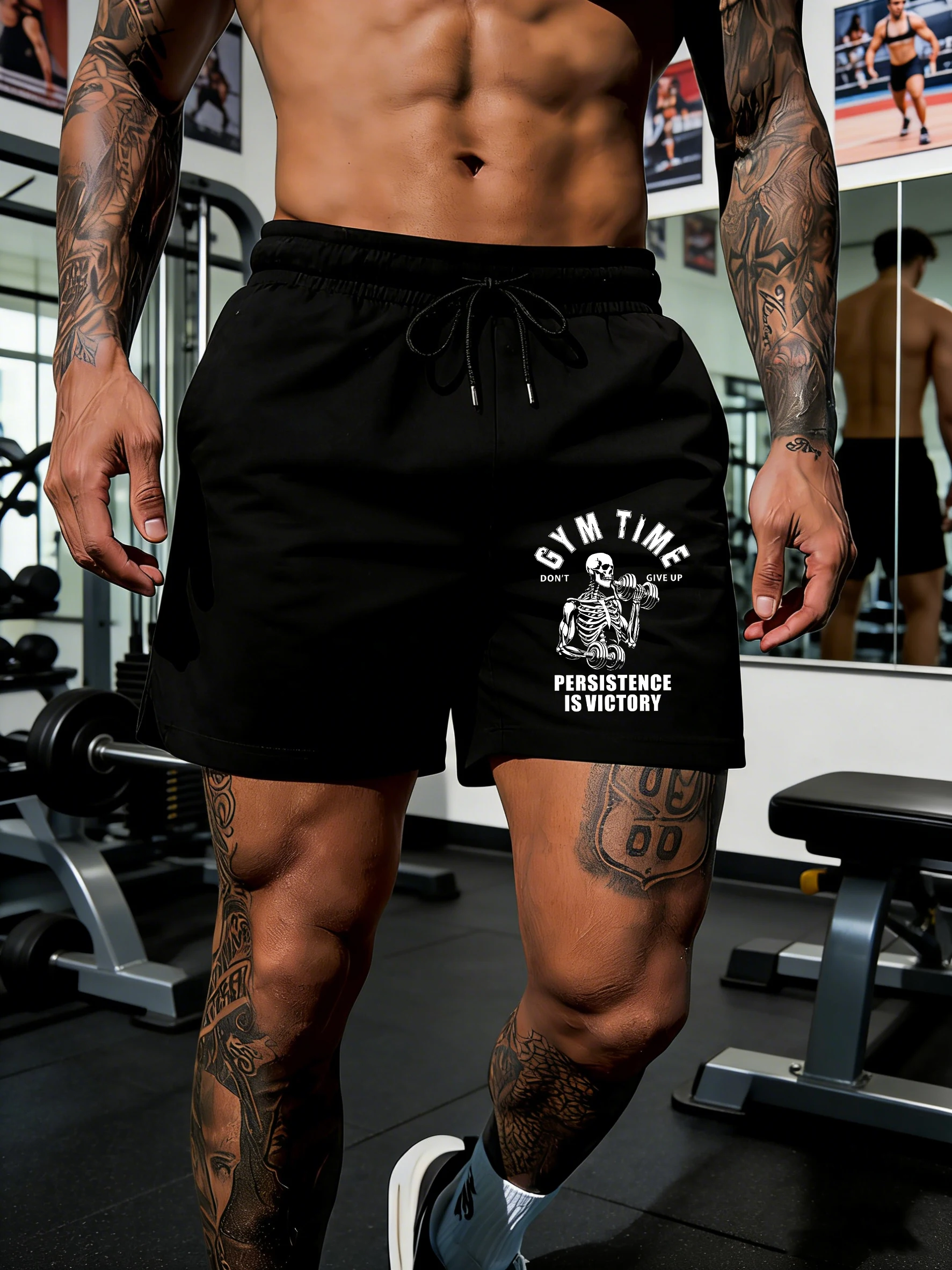 Gym Time Don'T Give Up Pattern Men Short Pants Elasticity Fashion Shorts Pocket Vacation Summer Clothing Beach Wide Leg Pant
Gym Time Don'T Give Up Pattern Men Short Pants Elasticity Fashion Shorts Pocket Vacation Summer Clothing Beach Wide Leg Pant