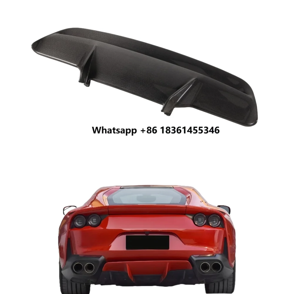For 812 High Quality Dry Carbon Fiber OEM Style Rear Diffuser Bumper Diversion Modification Suitable
For 812 High Quality Dry Carbon Fiber OEM Style Rear Diffuser Bumper Diversion Modification Suitable