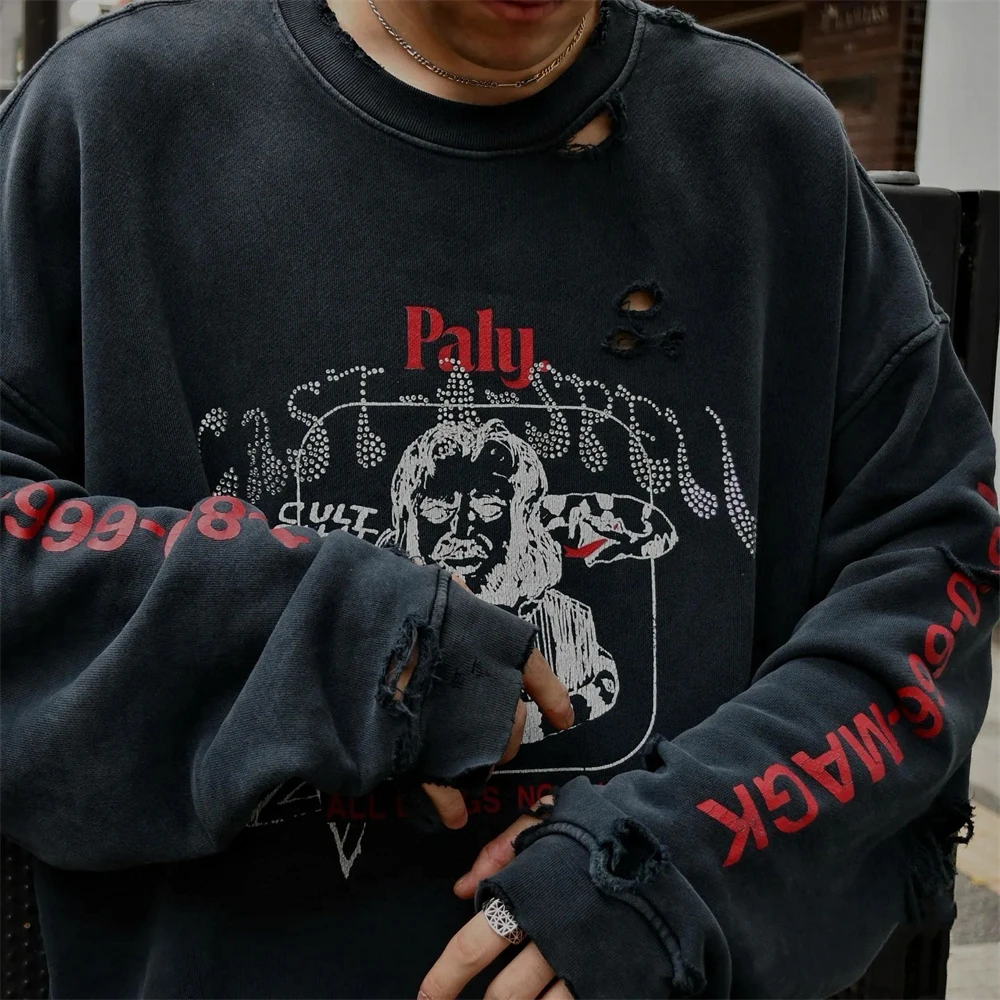 25ss Washed PALY Patched Craft Round Neck Sweatshirt Hoodie Men Women High Quality Casual Style Hooded Pullover
25ss Washed PALY Patched Craft Round Neck Sweatshirt Hoodie Men Women High Quality Casual Style Hooded Pullover