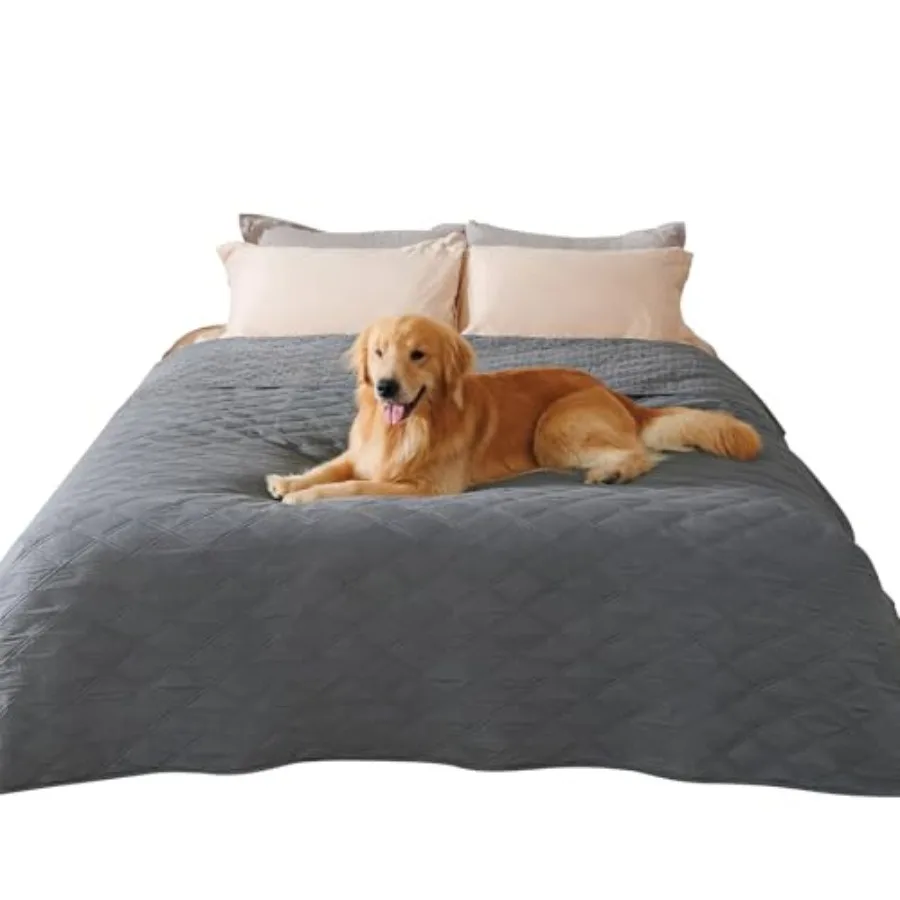100% Waterproof Couch Cover Blanket for Dogs Anti-Slip Pet Couch Protector Sofa Mat Puppy Cat Blanket with Non-Slip Bottom Grey
100% Waterproof Couch Cover Blanket for Dogs Anti-Slip Pet Couch Protector Sofa Mat Puppy Cat Blanket with Non-Slip Bottom Grey